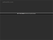 Tablet Screenshot of jattsahib.com
